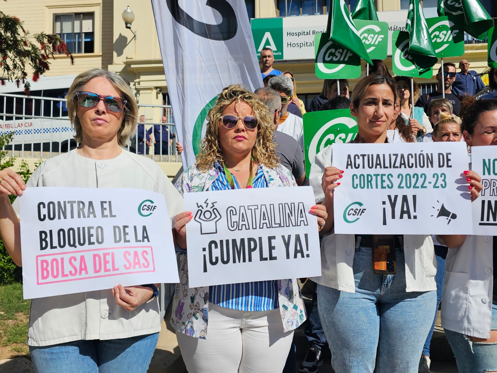 CSIF reclama la actualización de la bolsa del SAS